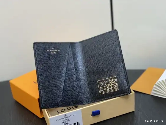 First bag ru Organizer-7.5*11.1*1 Pocket cm LOUIS VUITTON 0527